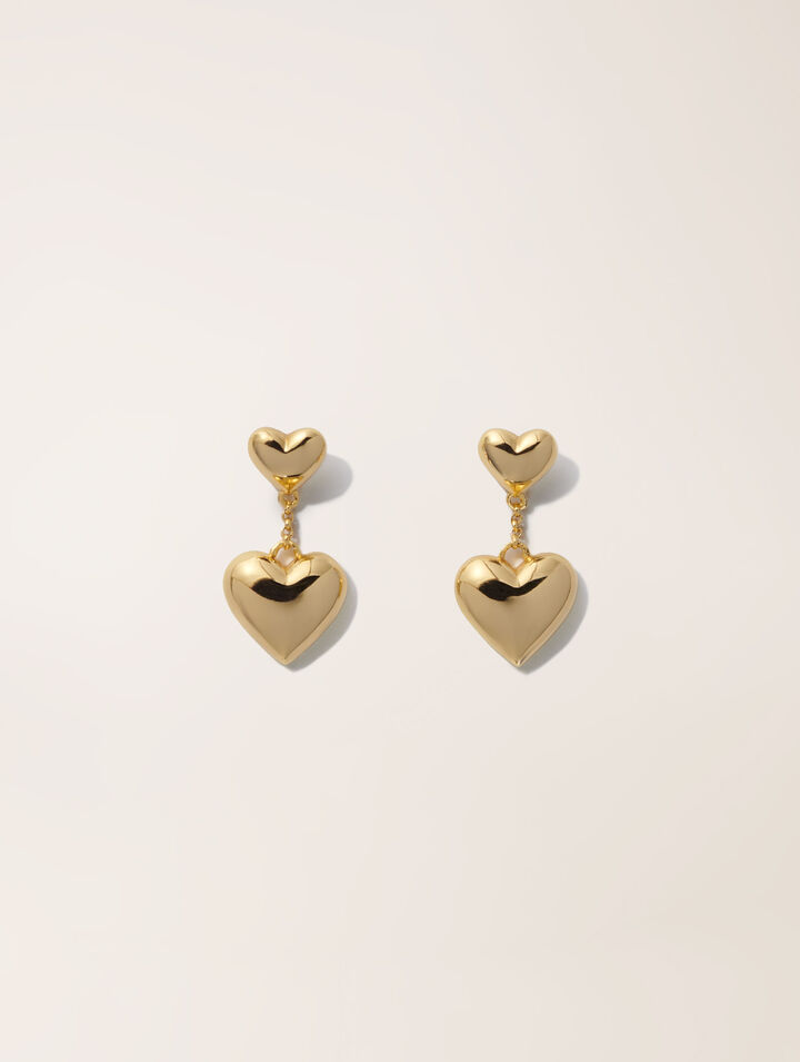 Boucles d'oreilles cœur