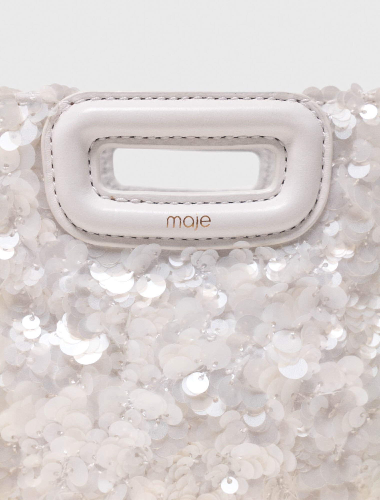 Sac M mini en sequins