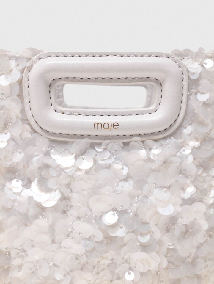 Sac M mini en sequins