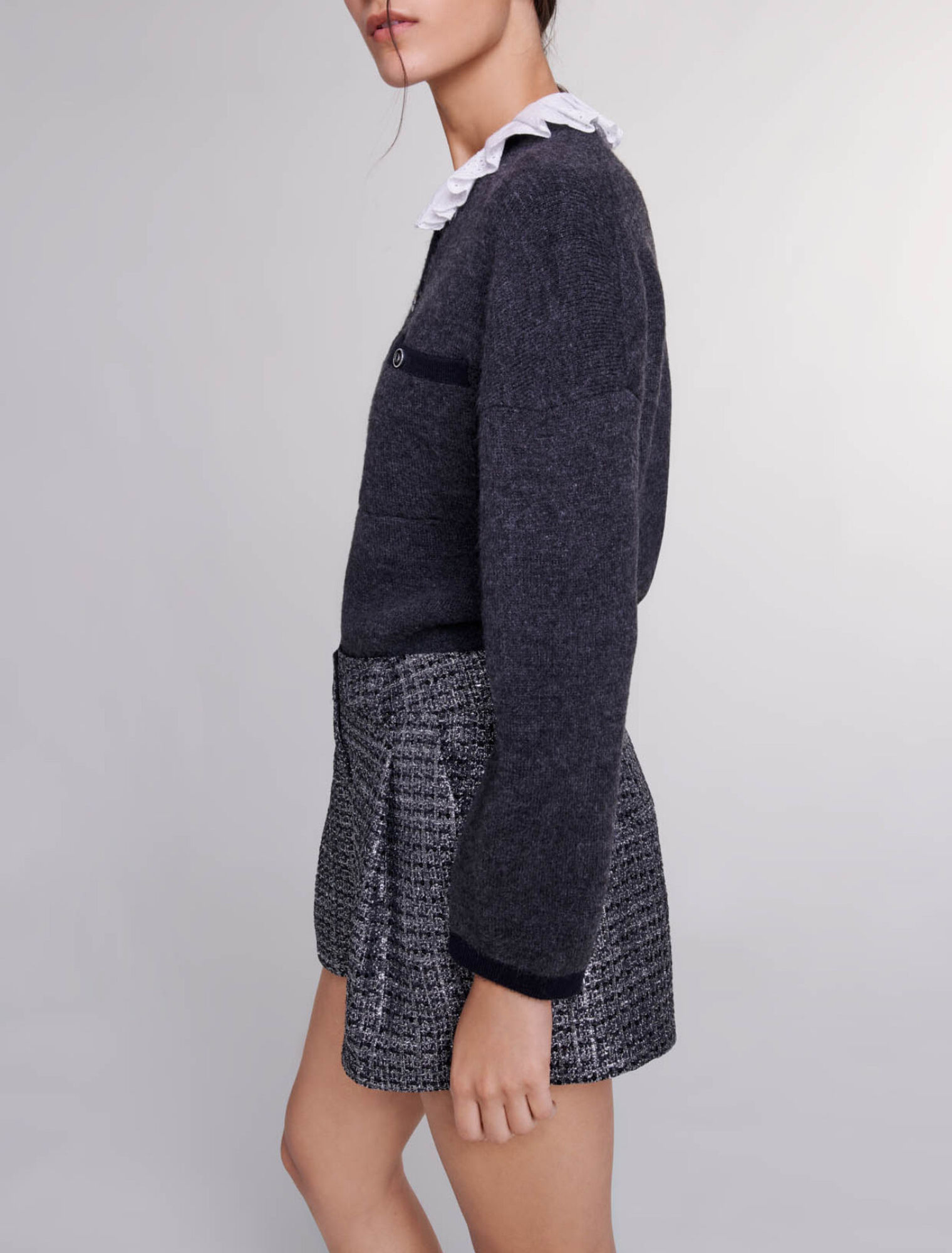 Short en tweed
