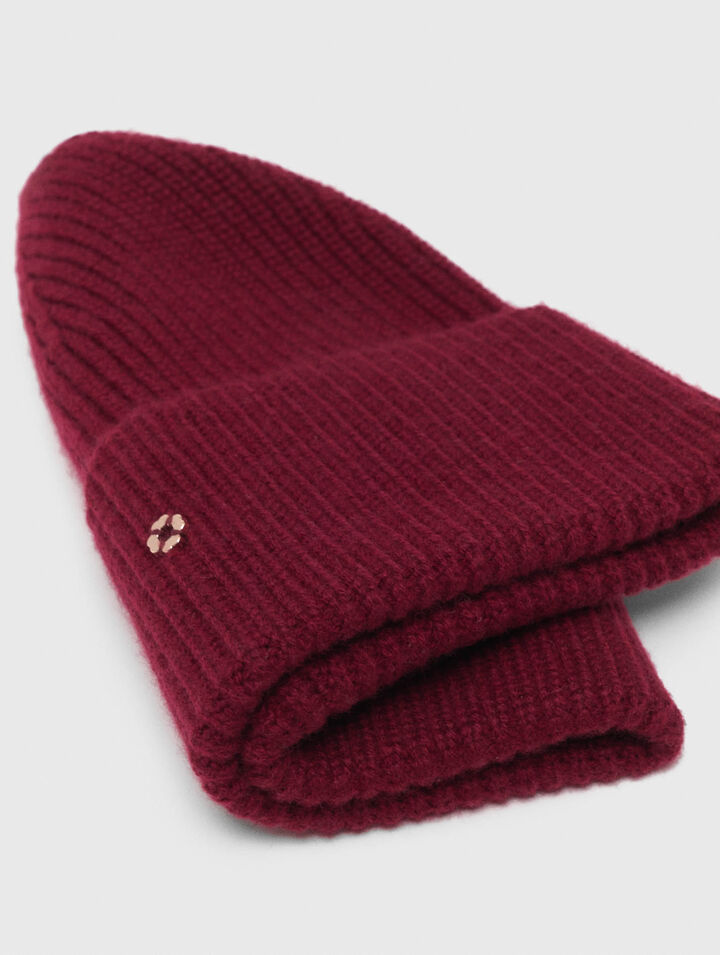 Bonnet en laine et cachemire