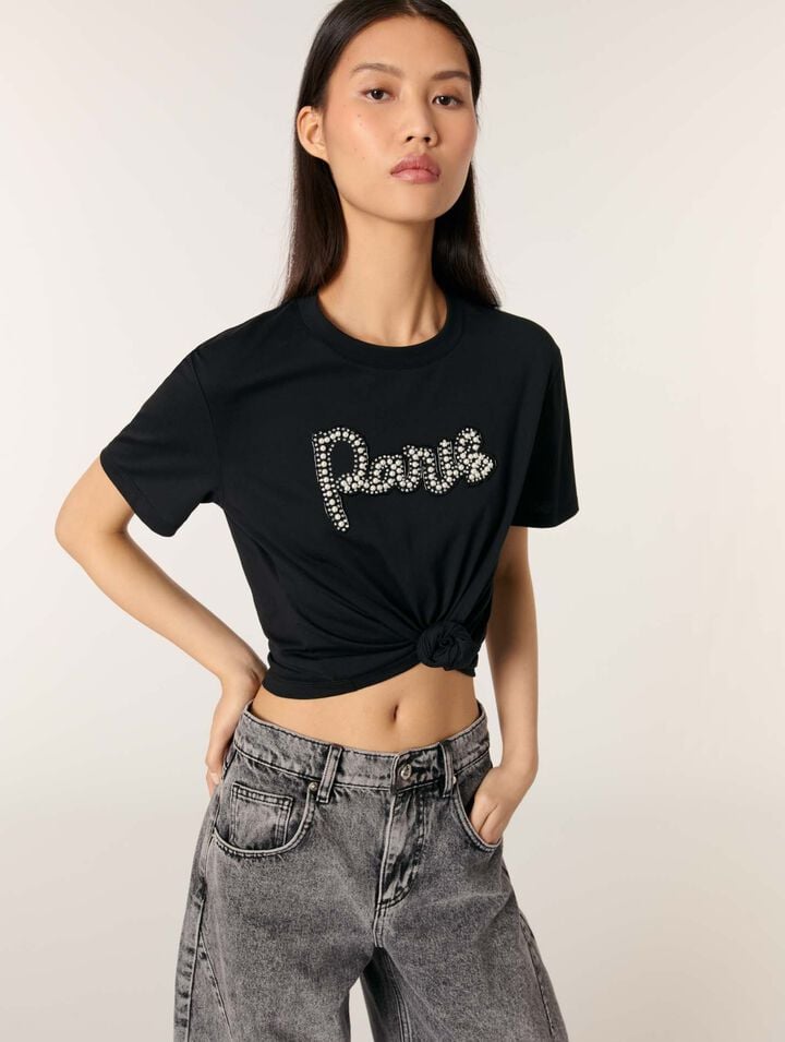 Tee-shirt brodé