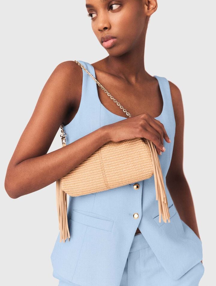 Pochette Miss M pouch effet naturel