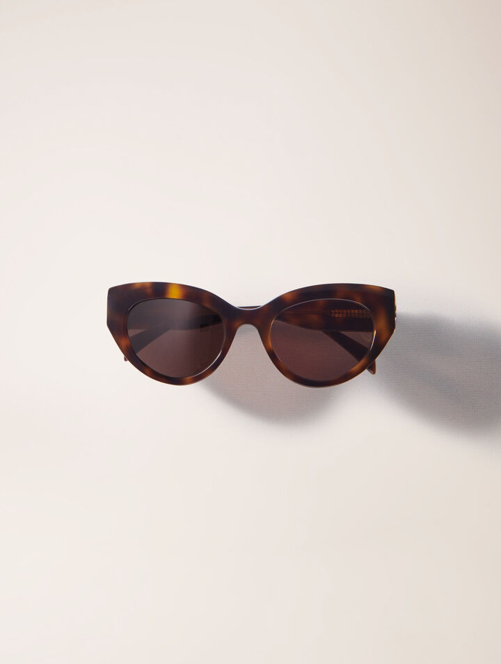 Lunette cat eye en acétate