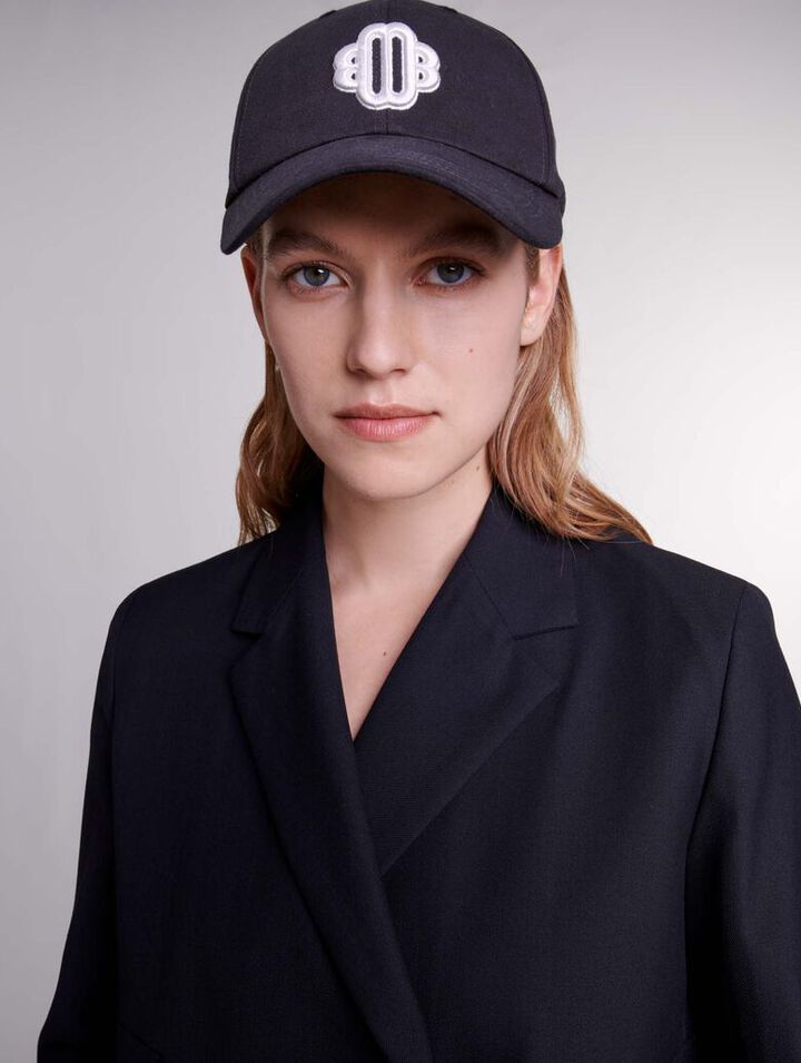 Casquette en coton &agrave; logo Clover