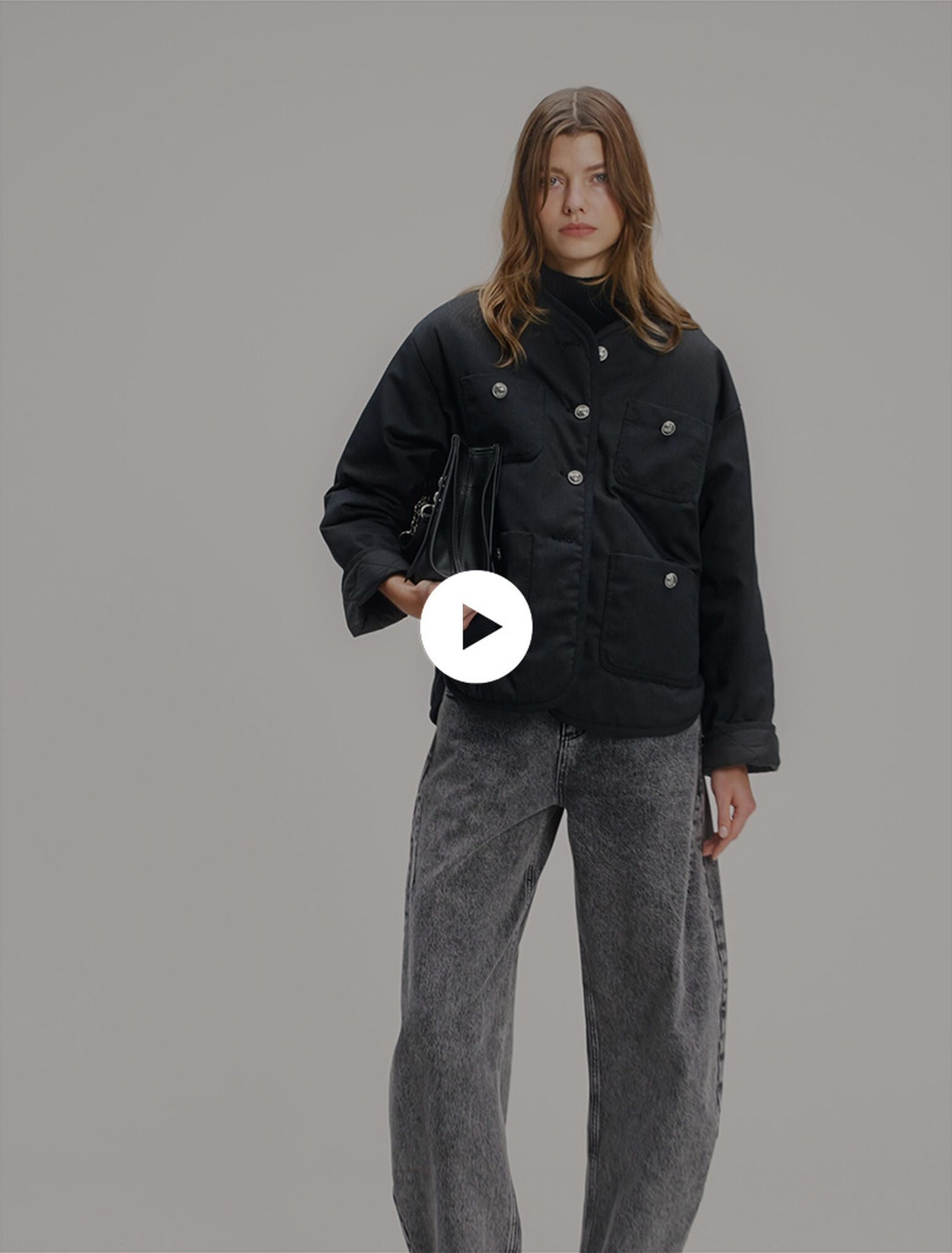 Manteau matelassé réversible