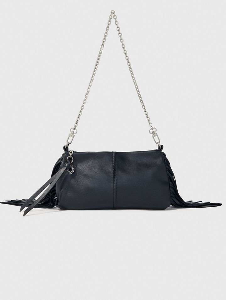 Pochette Miss M pouch en cuir lisse