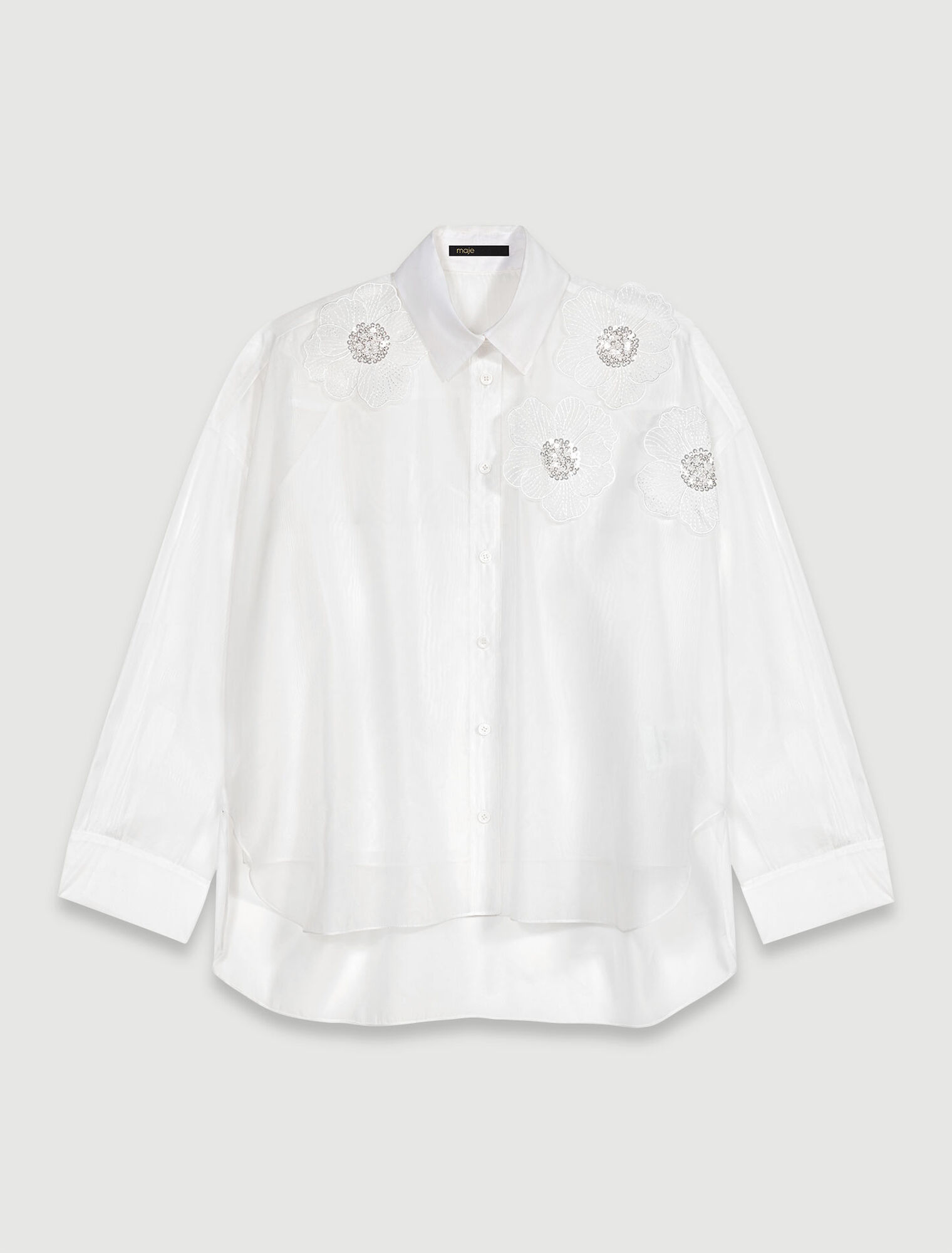 Chemise en organza
