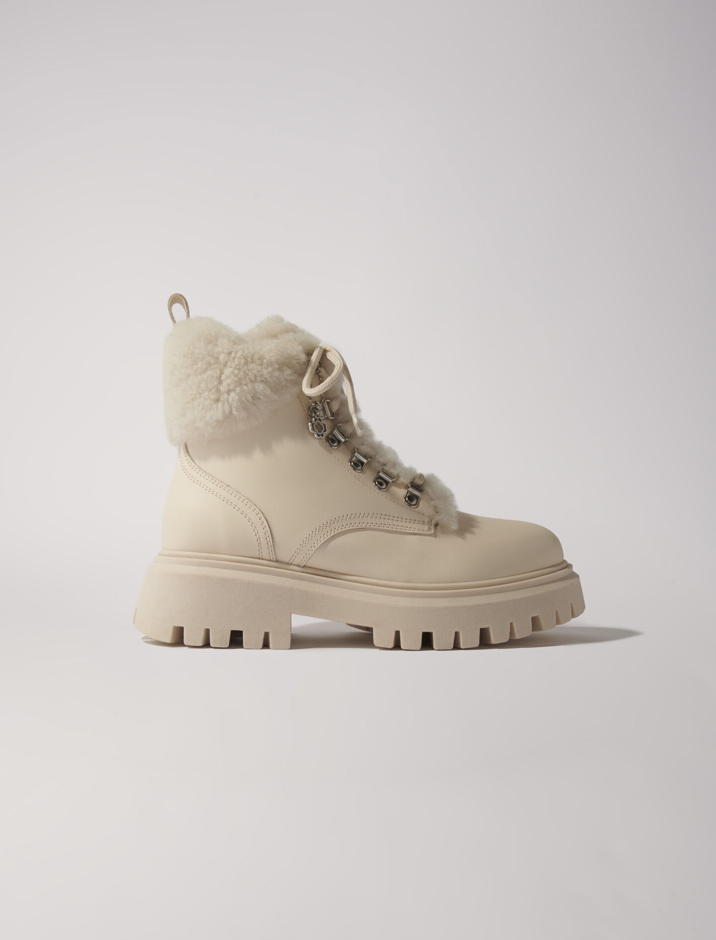 Boots fausse fourrure best sale