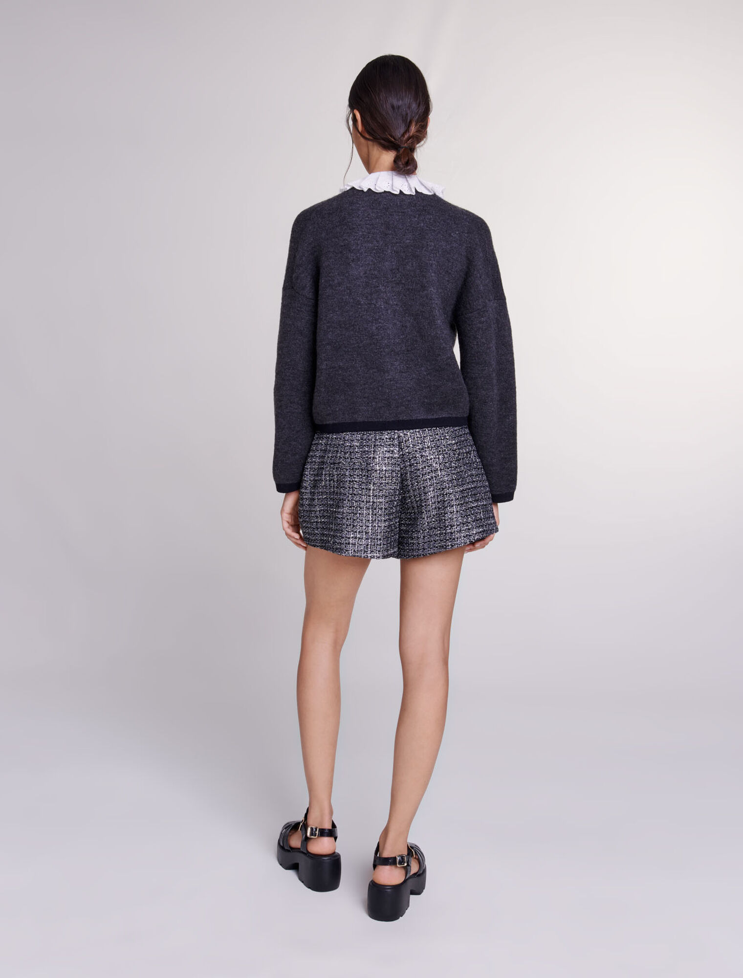 Short en tweed