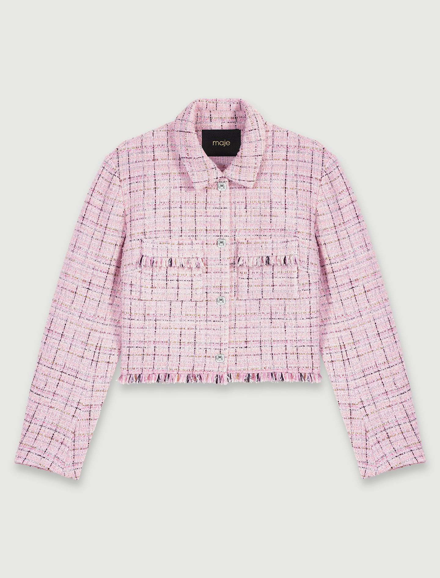 Buy Veste En Tweed Rose Maje in Seychelles discount voucher