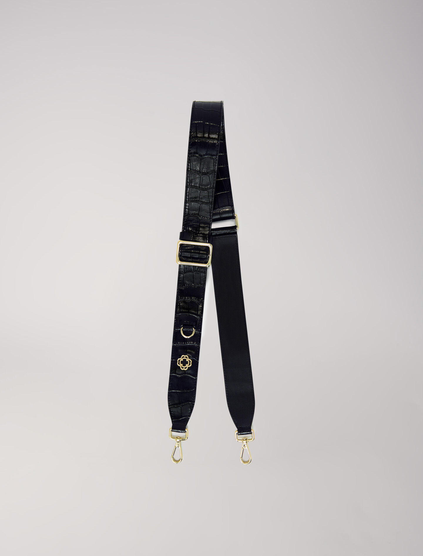 Bandouliere en cuir Bandoulieres Maje