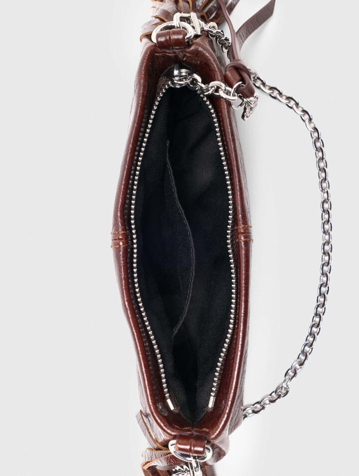 Pochette Miss M pouch en cuir vernis