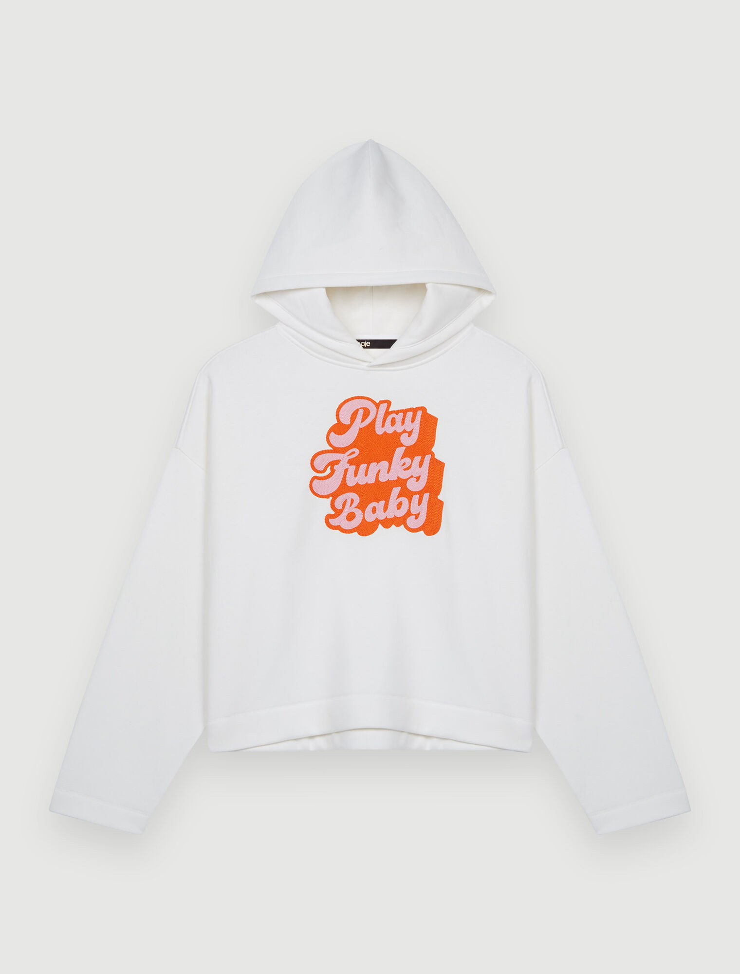 Sweat Shirt à broderie 70's