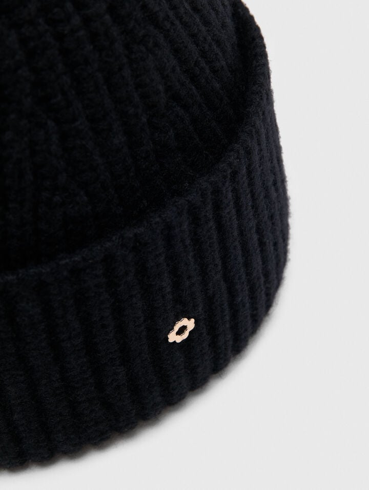 Bonnet en laine et cachemire