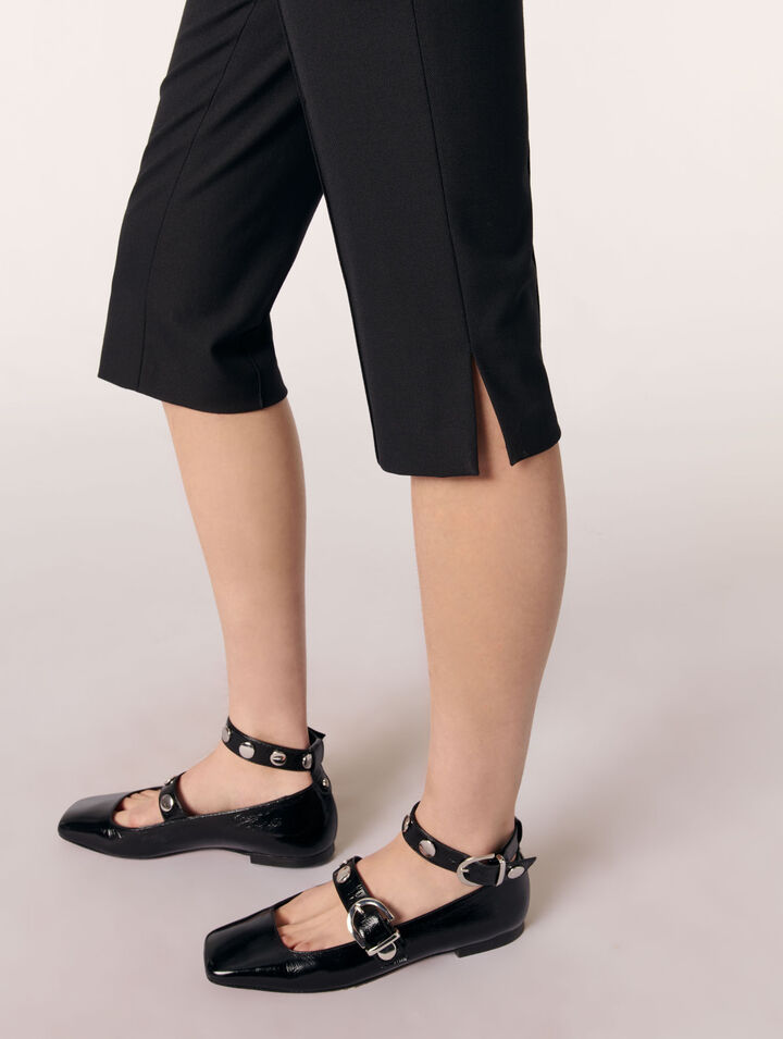 Pantalon de tailleur corsaire