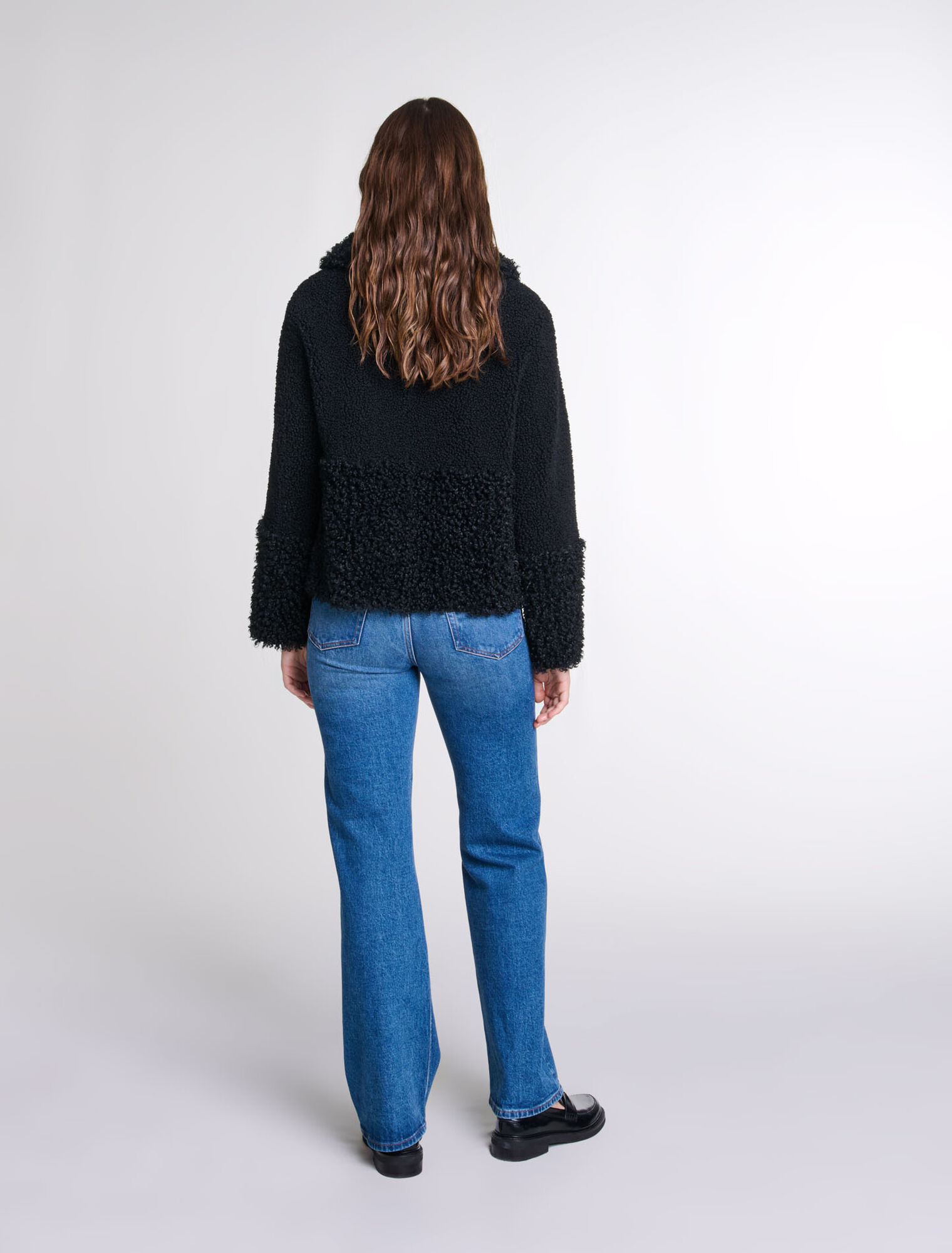 Veste en bouclette