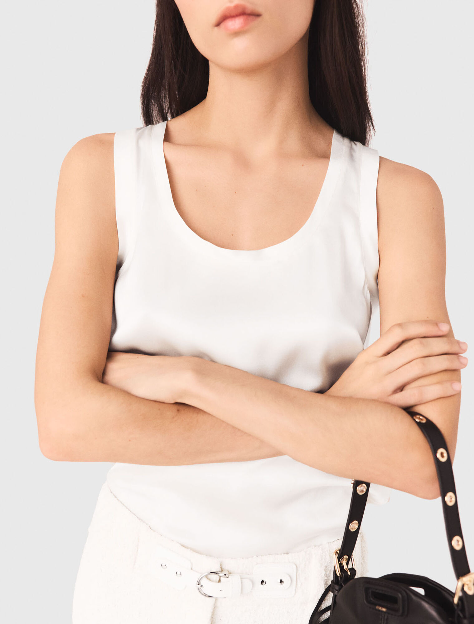 D&eacute;bardeur en soie