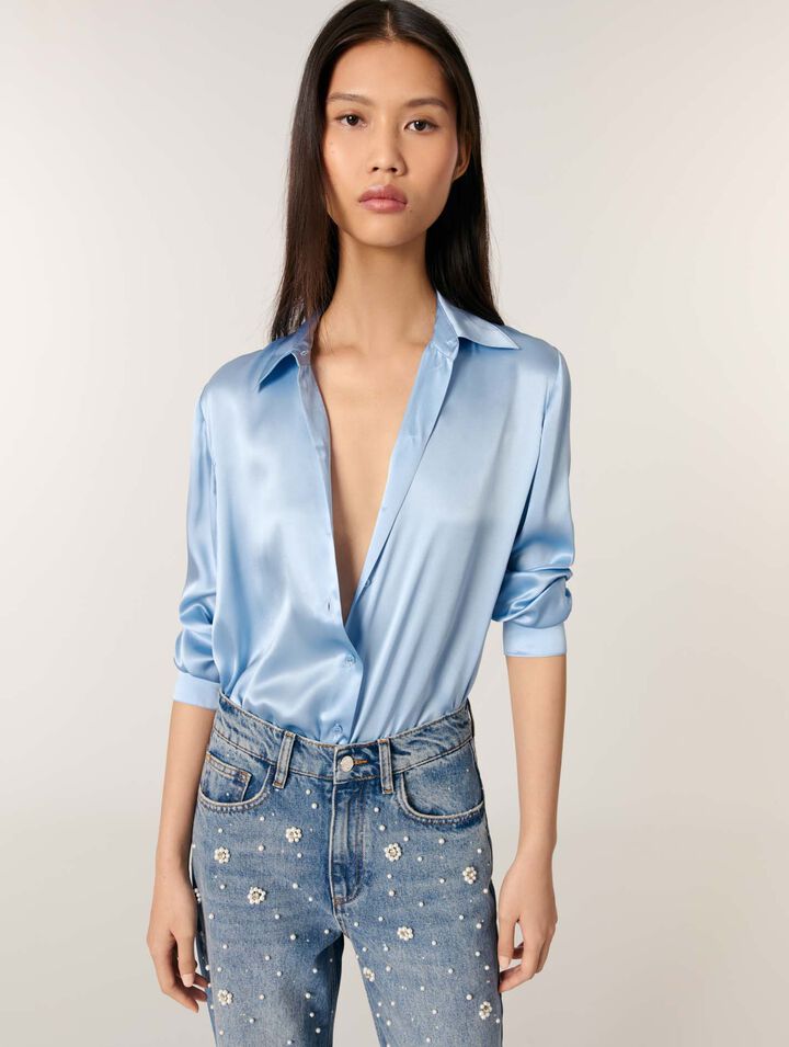 Chemise en soie