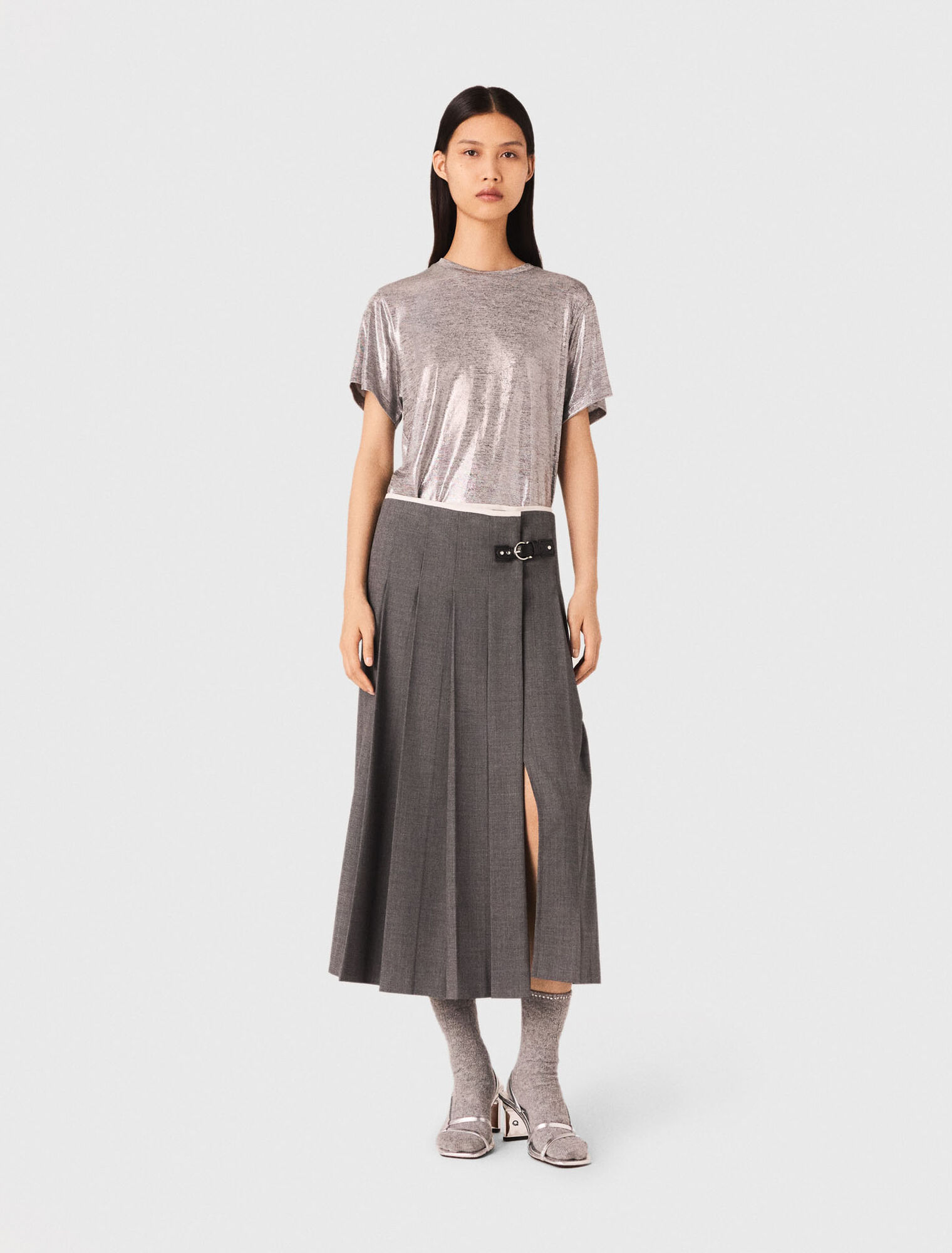 Tee-shirt lamé