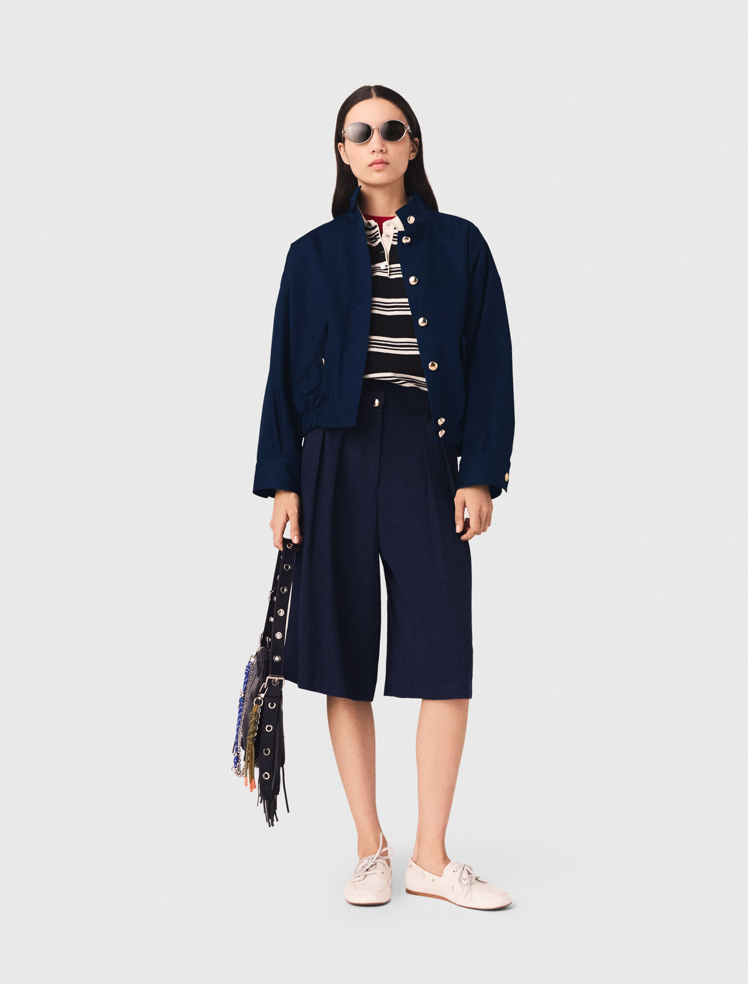 Blouson bomber en coton