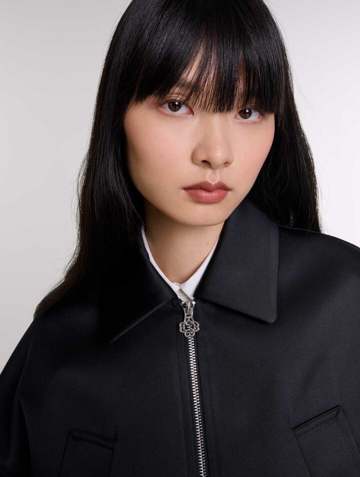 Blouson en satin