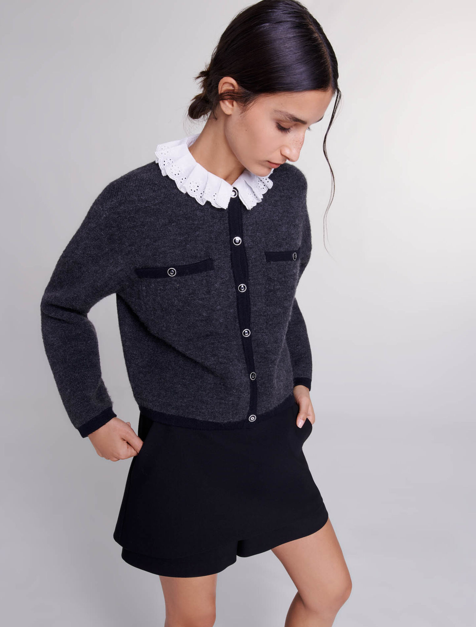 Cardigan en maille
