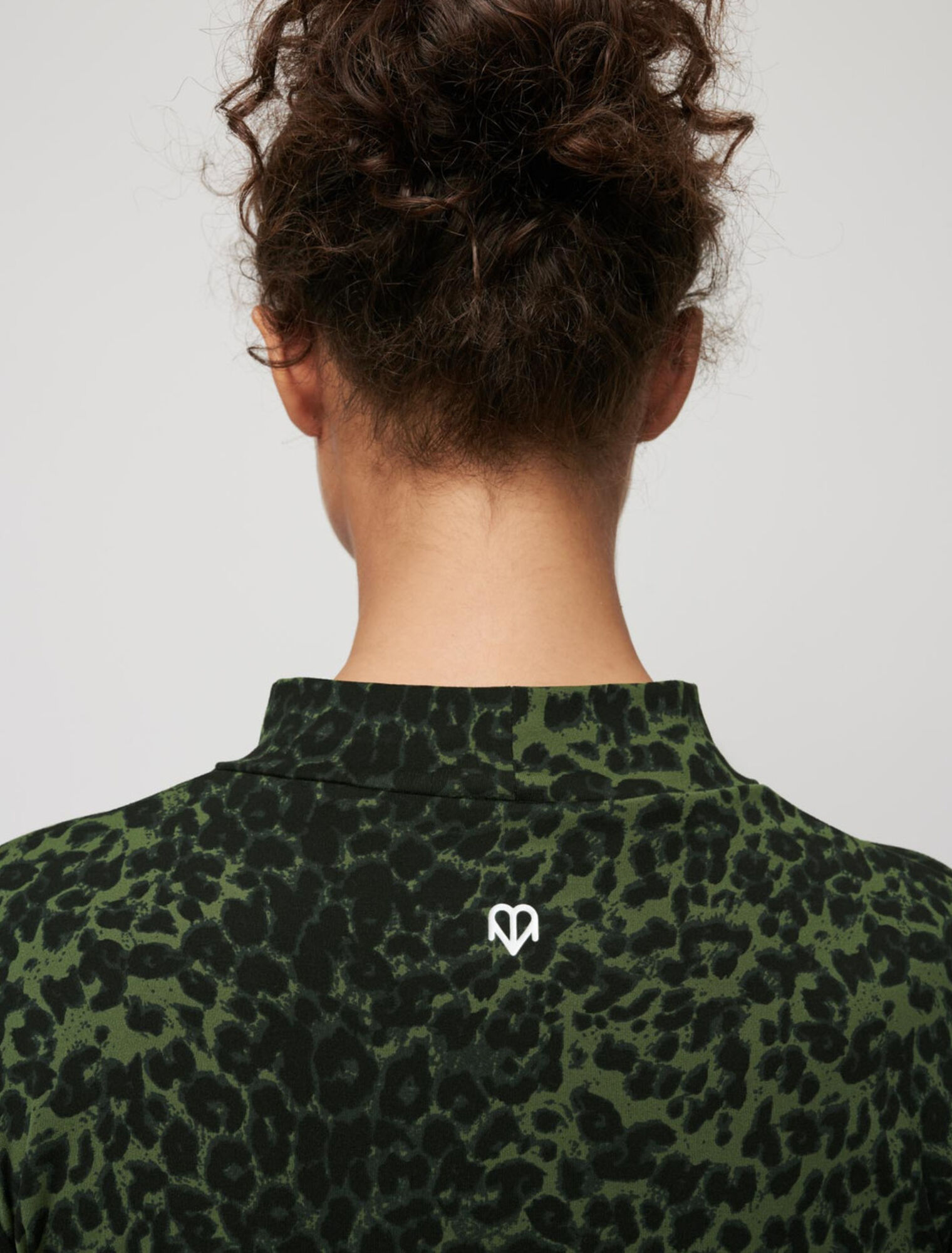Mini crop top imprimé