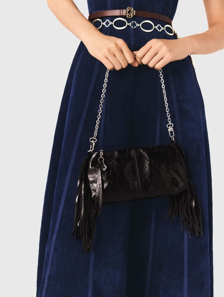 Pochette Miss M pouch en cuir vernis