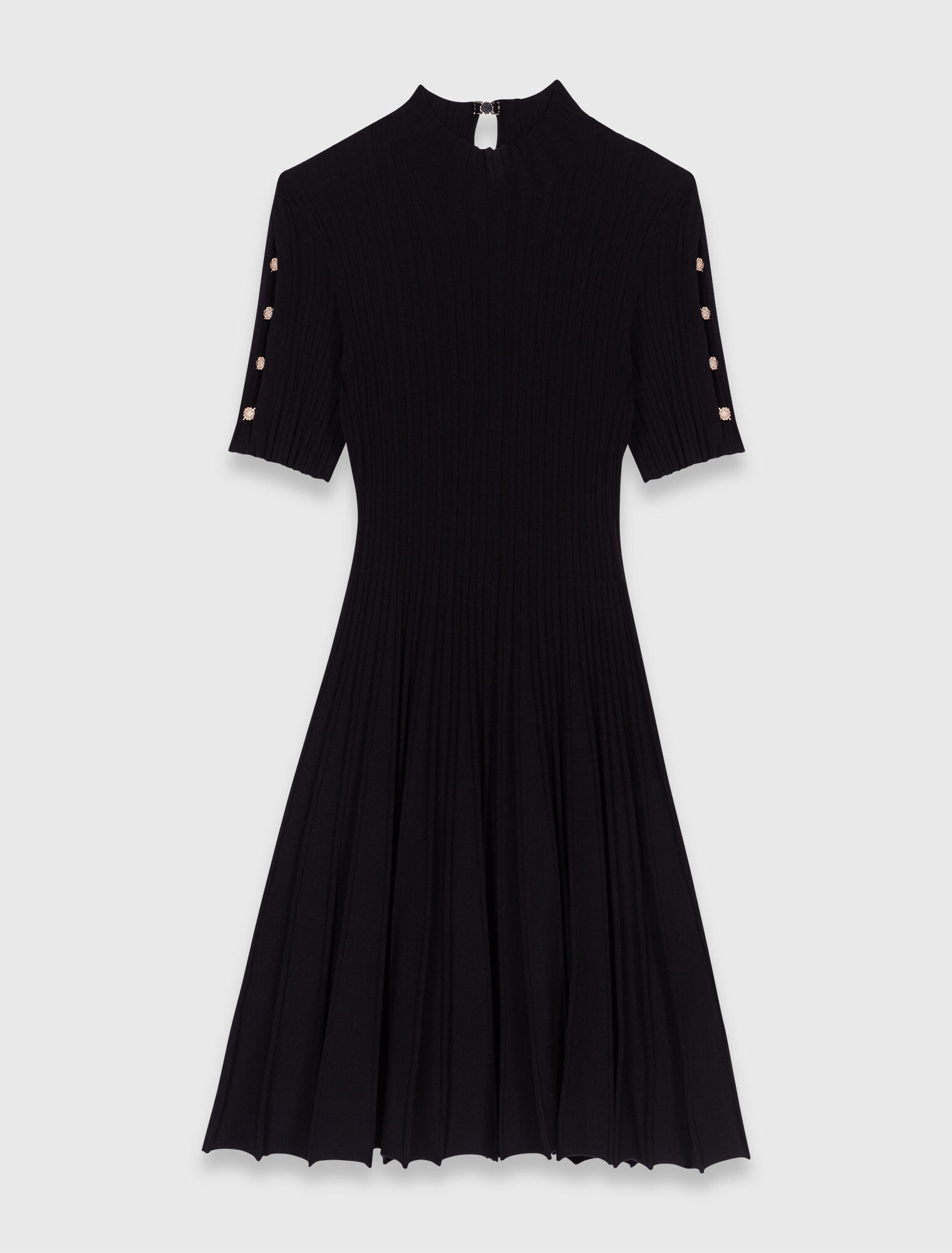 Robe courte en maille