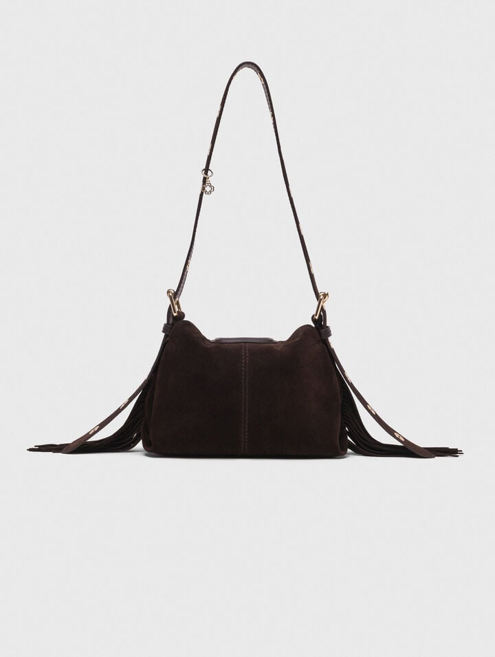 Sac Miss M mini en cuir suède