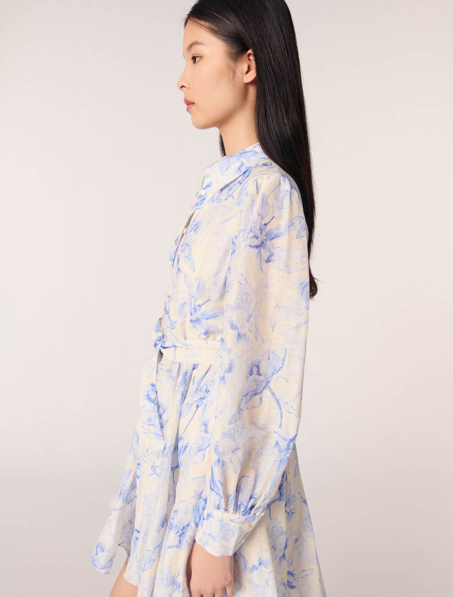 Robe chemise imprimée