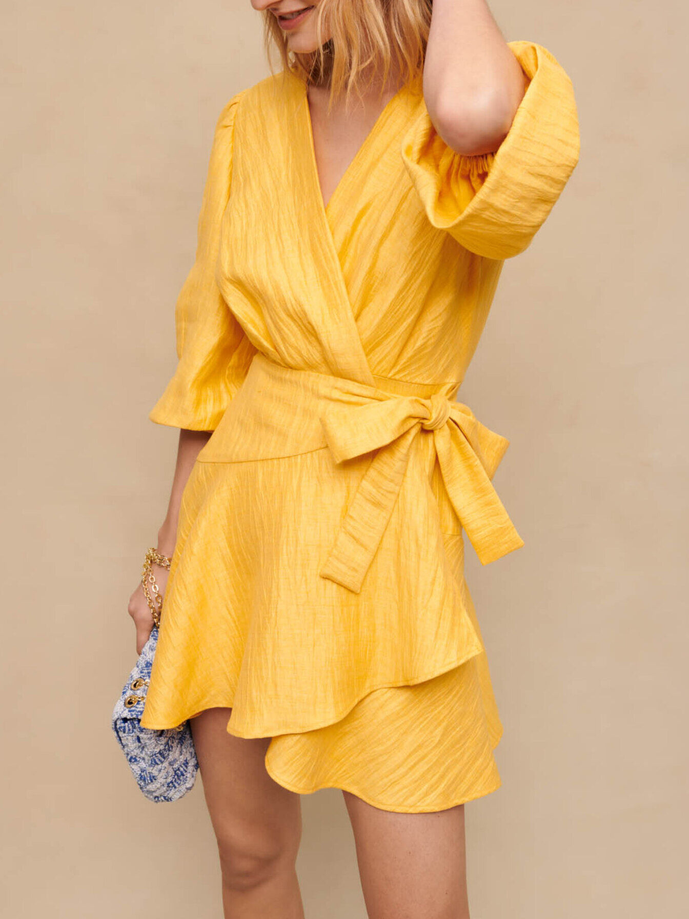 Robe portefeuille a nouer Robes Maje