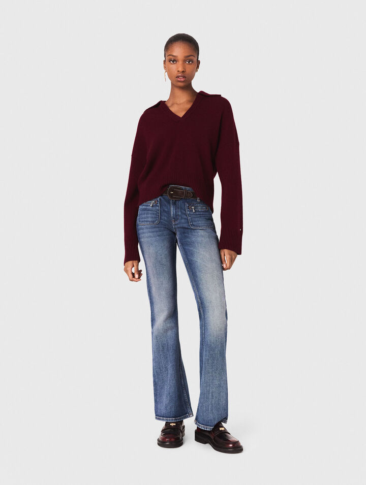 Pull en laine melangé