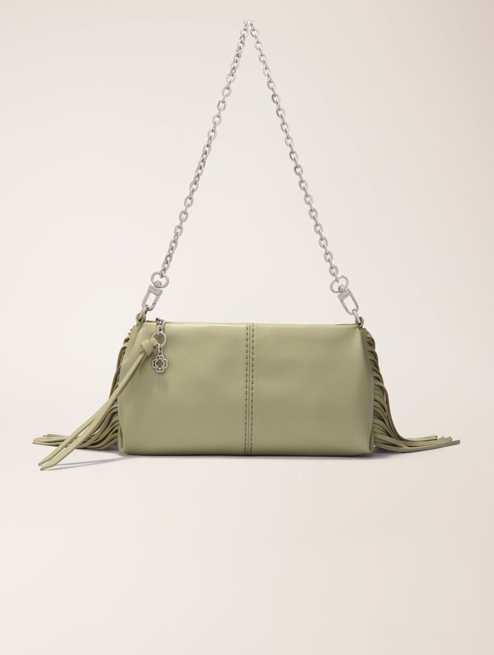 Pochette Miss M pouch en cuir lisse
