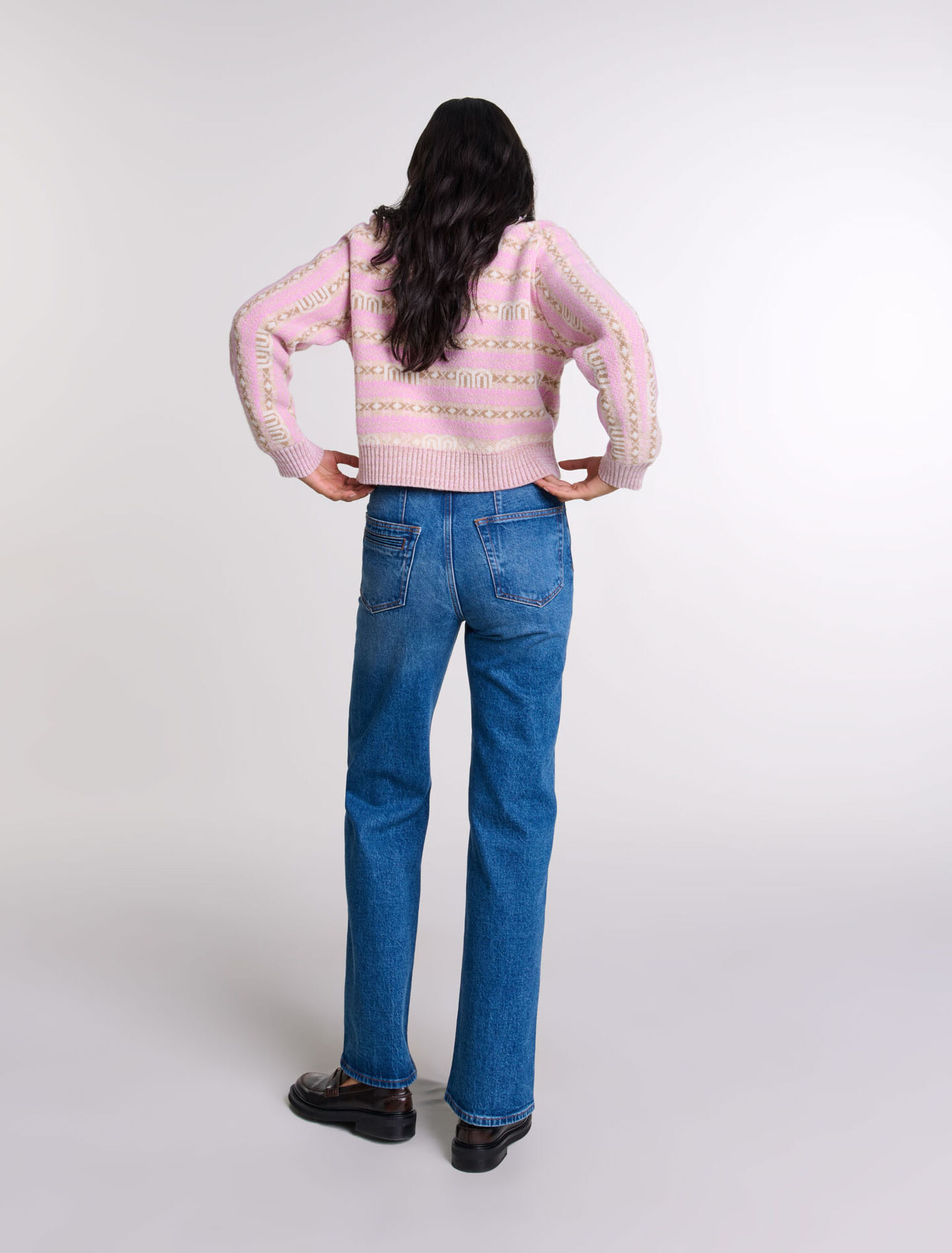 Pull jacquard