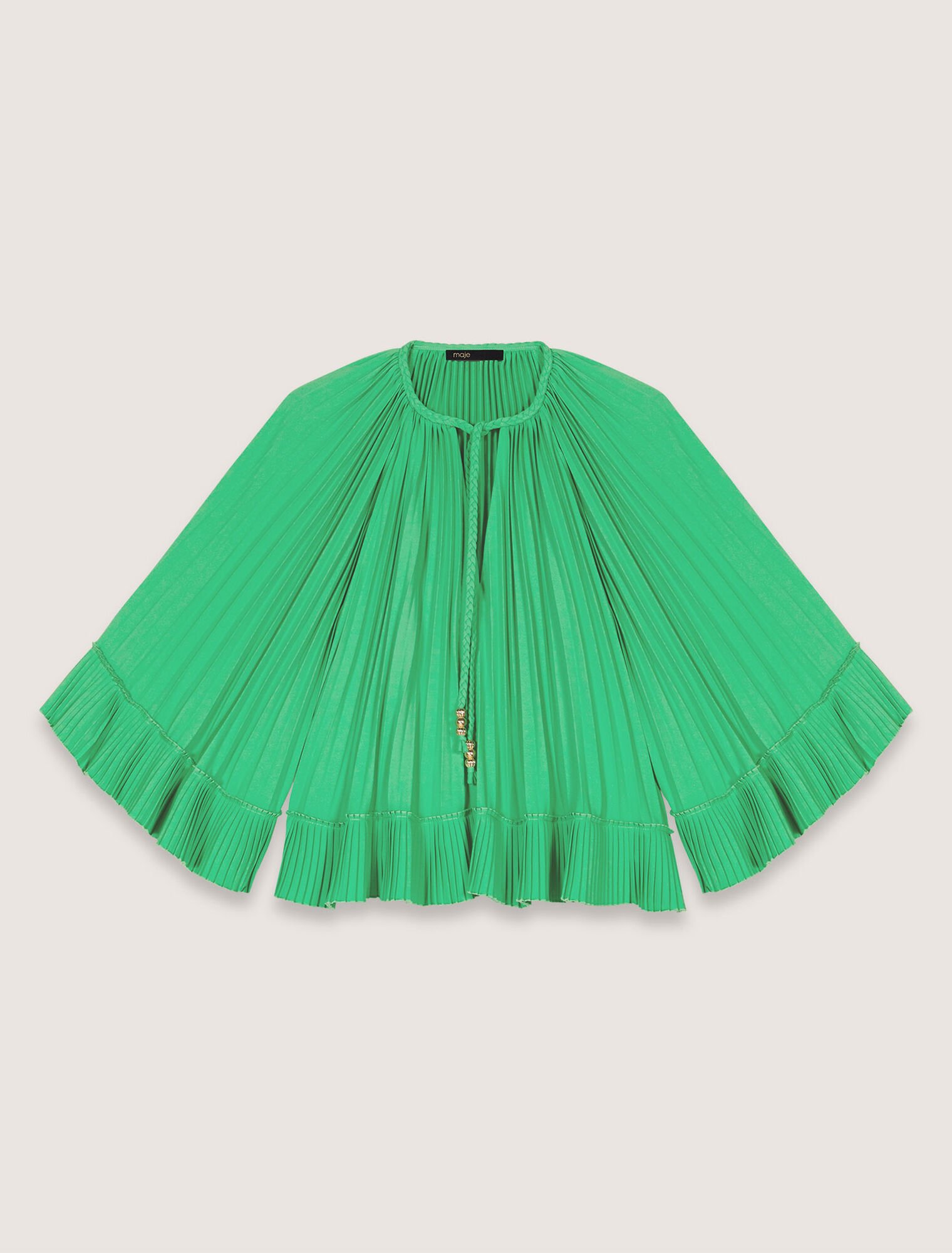 Top plissé effet cape