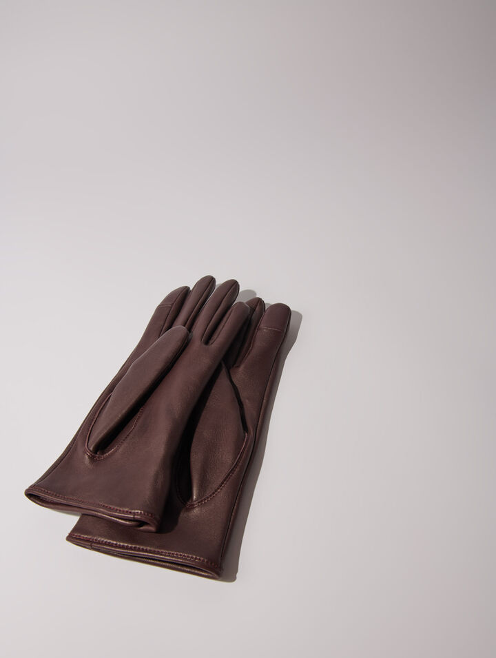 Gants en cuir