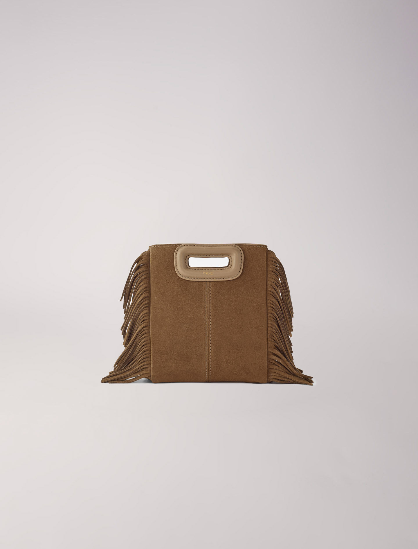 Sac M mini en cuir suede Sacs M Maje