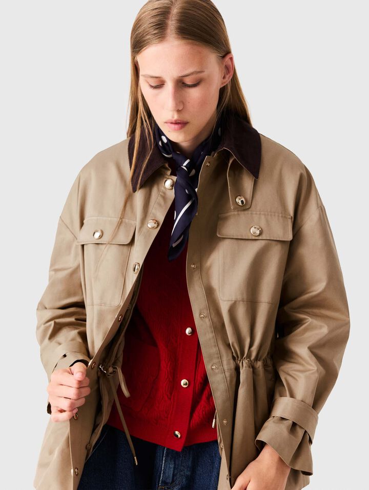 Manteau avec doublure amovible
