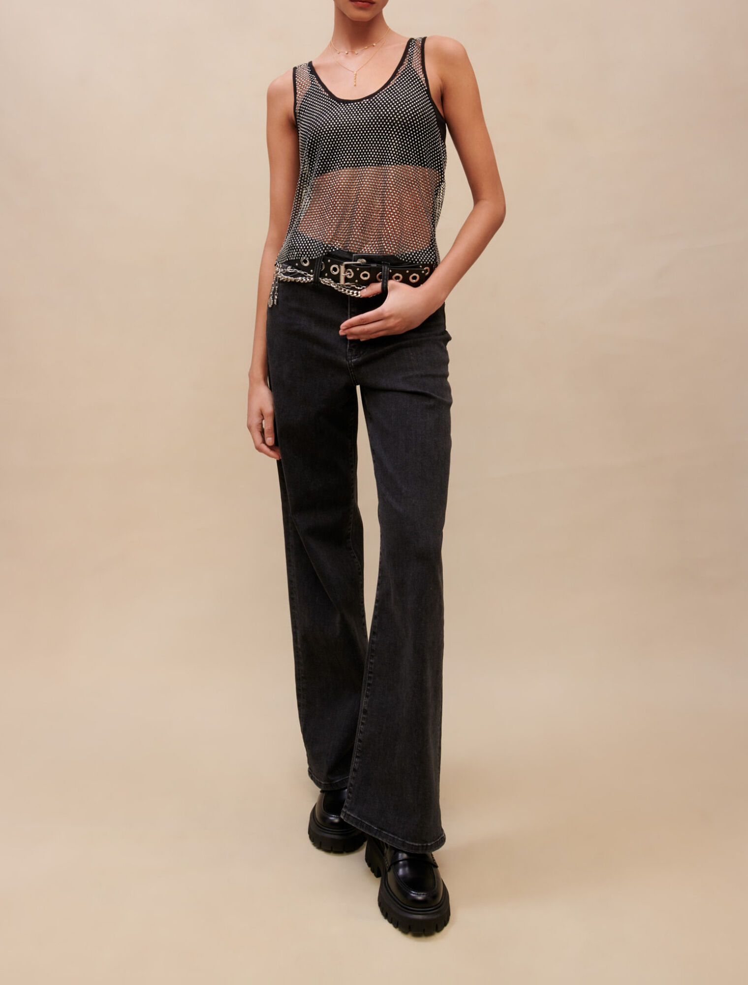 Top à strass