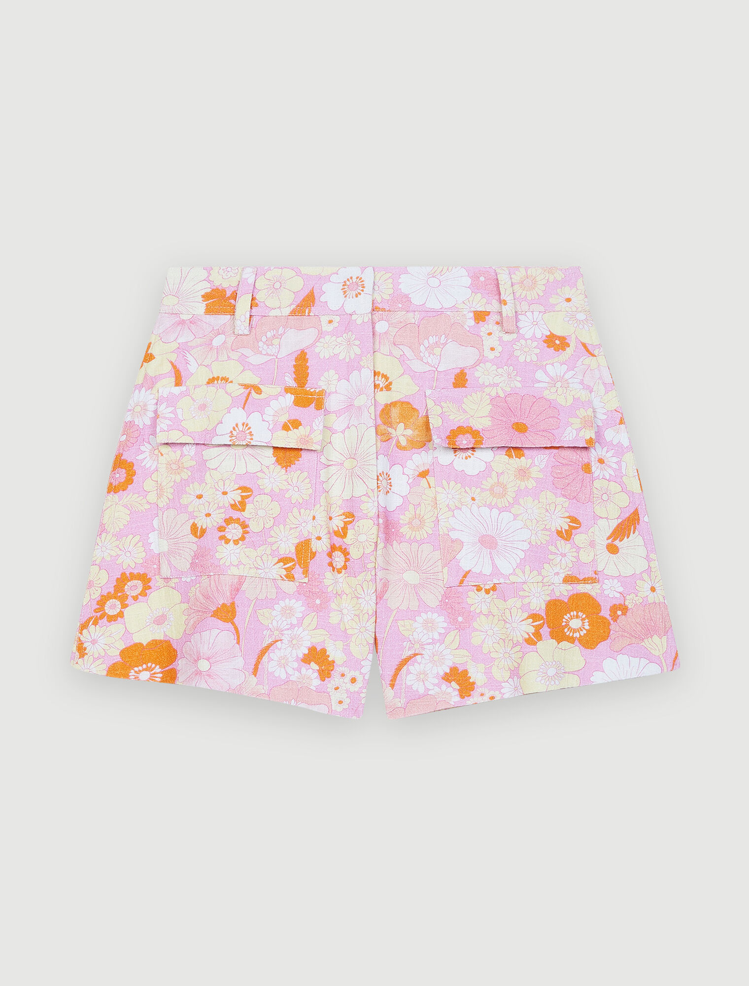 Short en imprimé Flower Power
