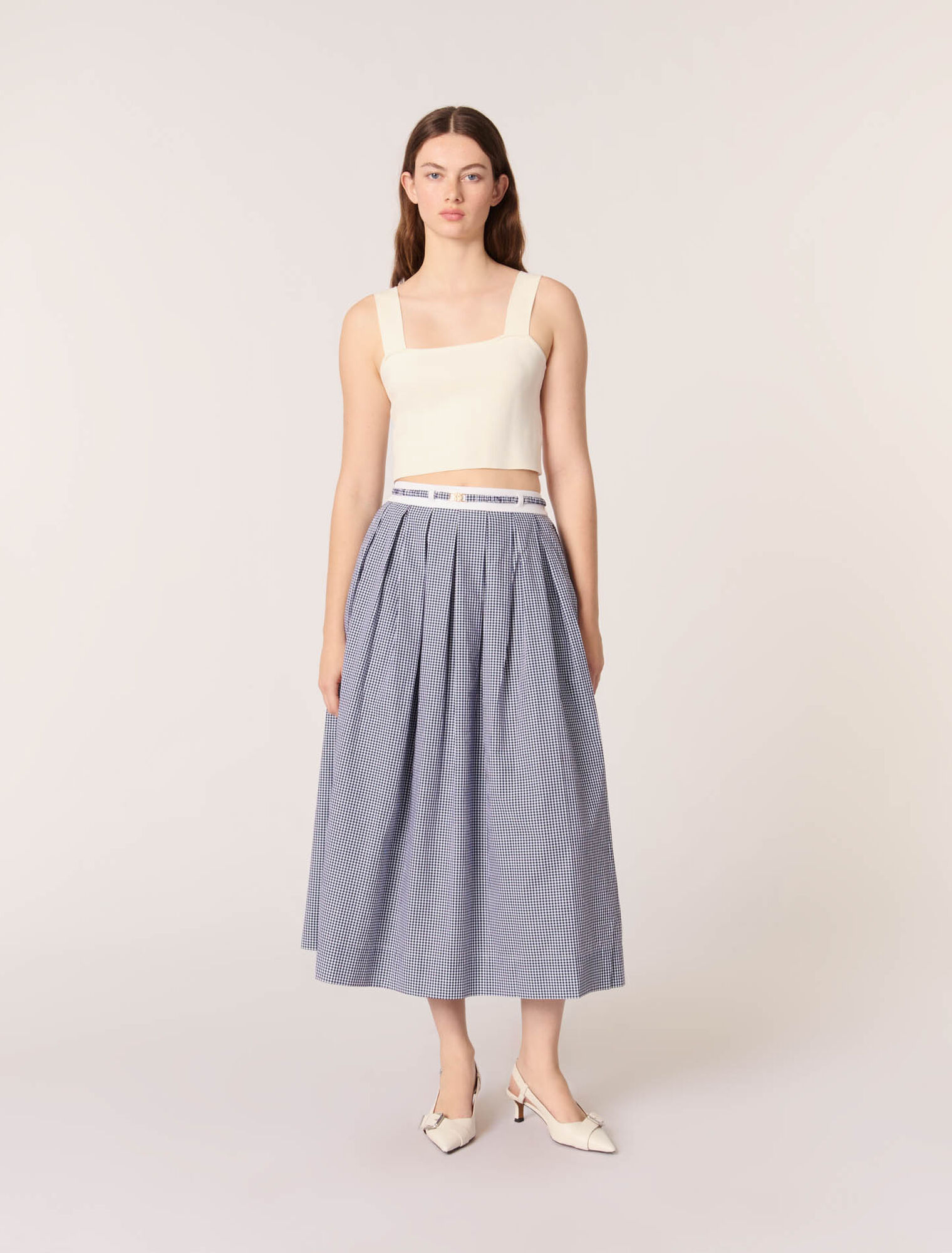 Crop top en maille
