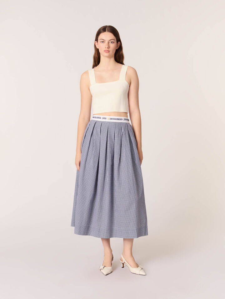 Crop top en maille