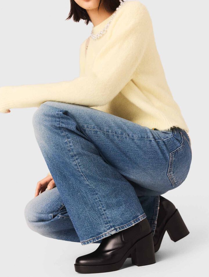 Jean à ceinture maillons