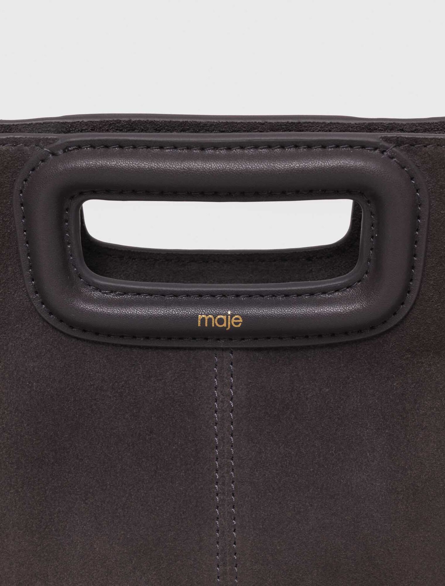 Sac M à franges en suède