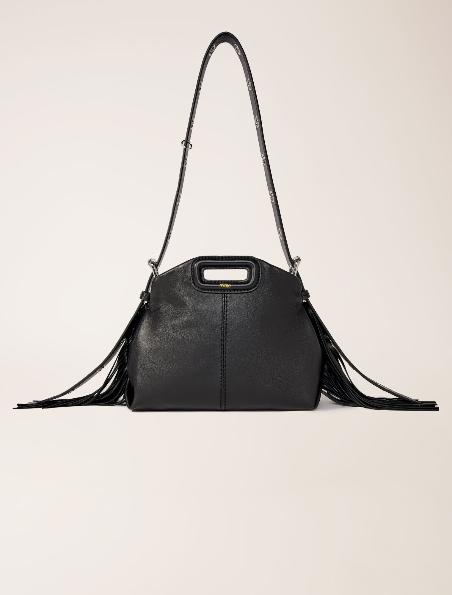 Sac Miss M mini en cuir lisse