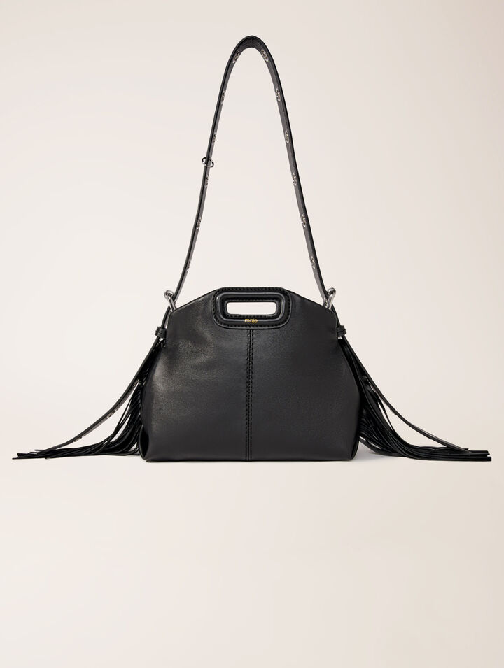 Sac Miss M mini en cuir lisse