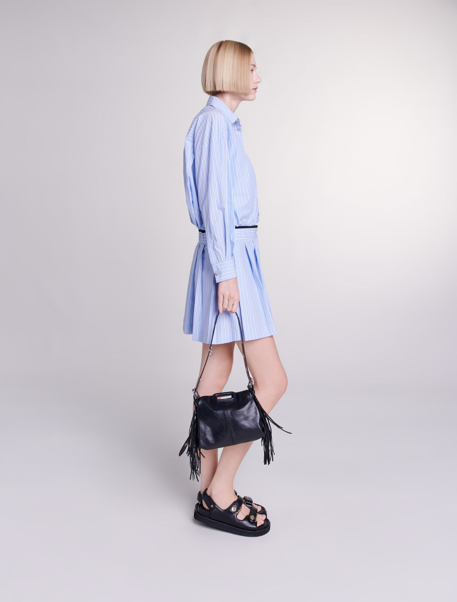 Robe chemise courte