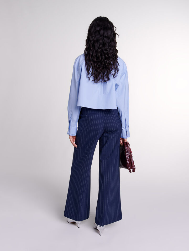 Chemise avec cravate amovible 